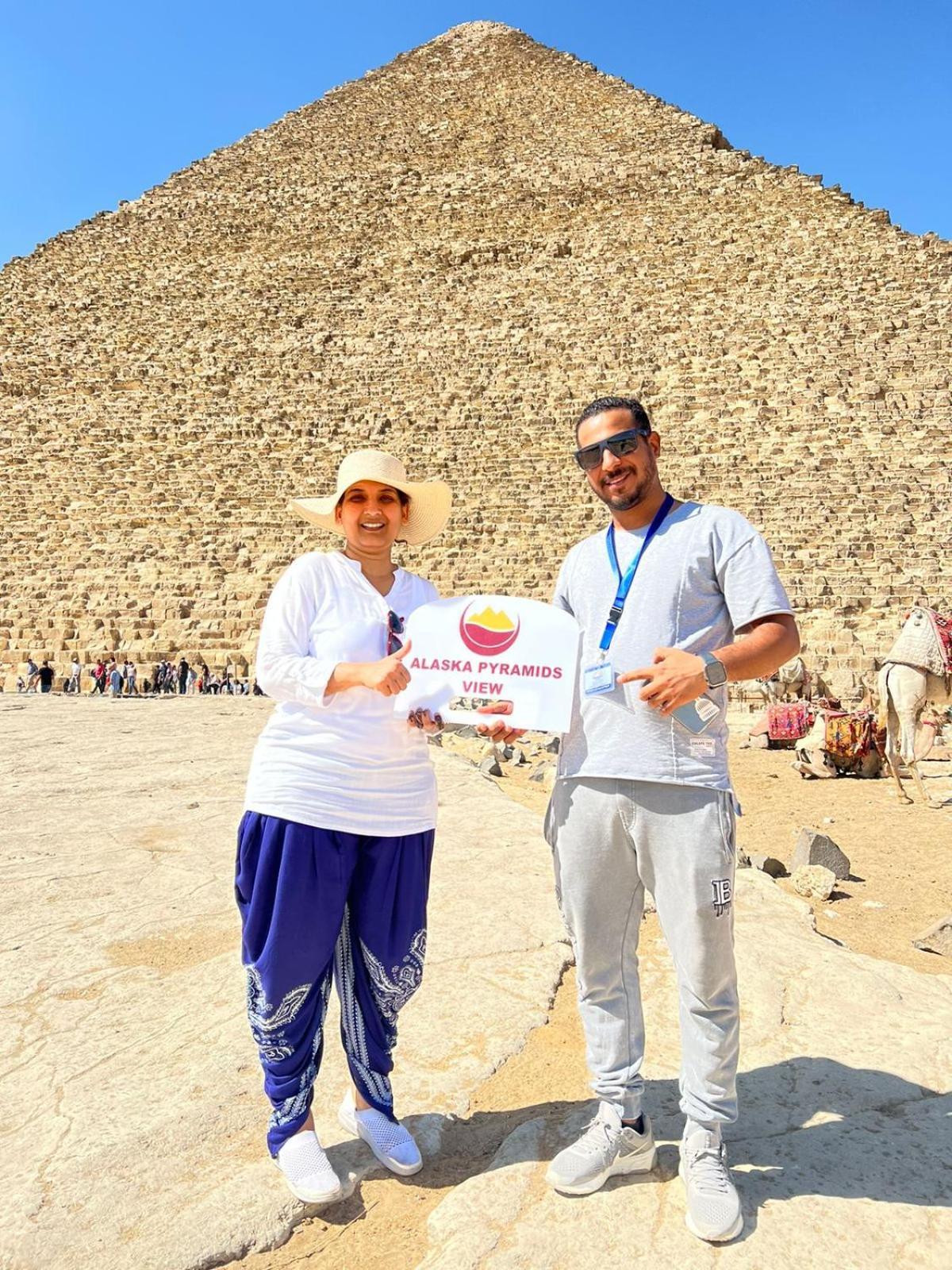 Alaskapyramidsview Kafret el-Gabal Exteriör bild