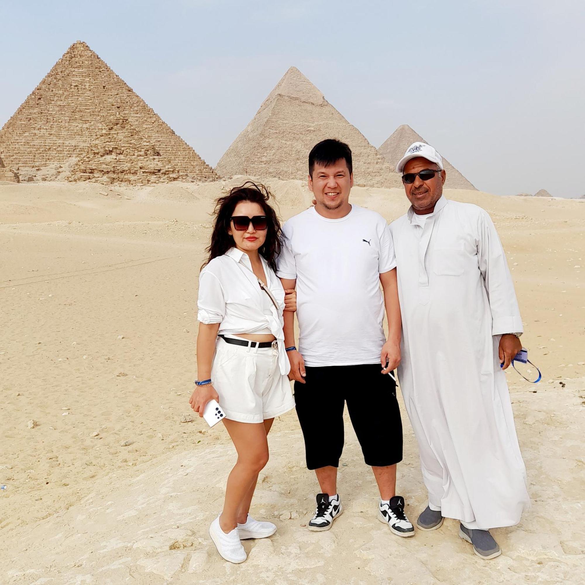 Alaskapyramidsview Kafret el-Gabal Exteriör bild
